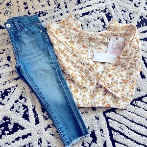 ✨NWT ✨ Jessica Simpson Boho Toddler Set - Size 2T
